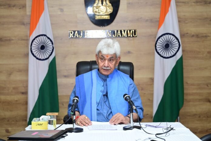 Lt Governor Manoj Sinha celebrates Vijayadashami