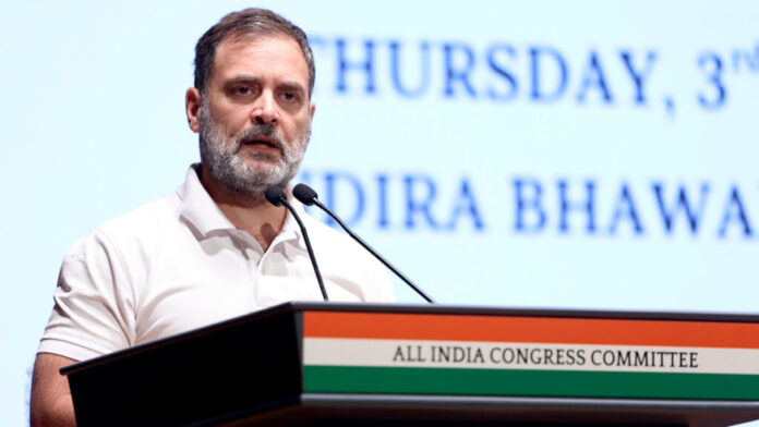 Rahul Gandhi expresses solidarity against terrorism in Kulgam
