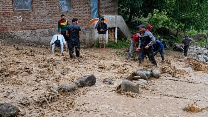 Cloudburst impacts Jammu and Kashmir with damage and casualties