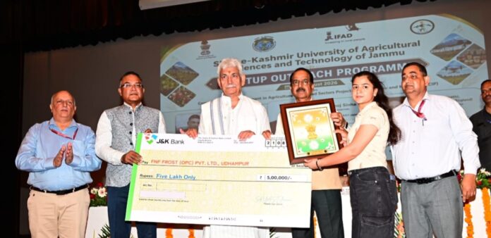 Lieutenant Governor Manoj Sinha at SKUAST-Jammu inauguration