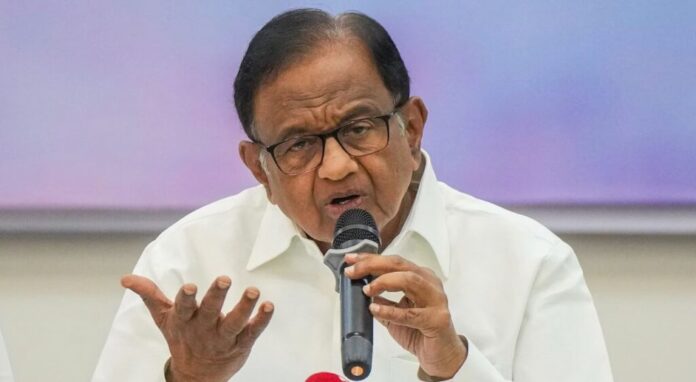 P Chidambaram criticizes government over J&K statehood delay