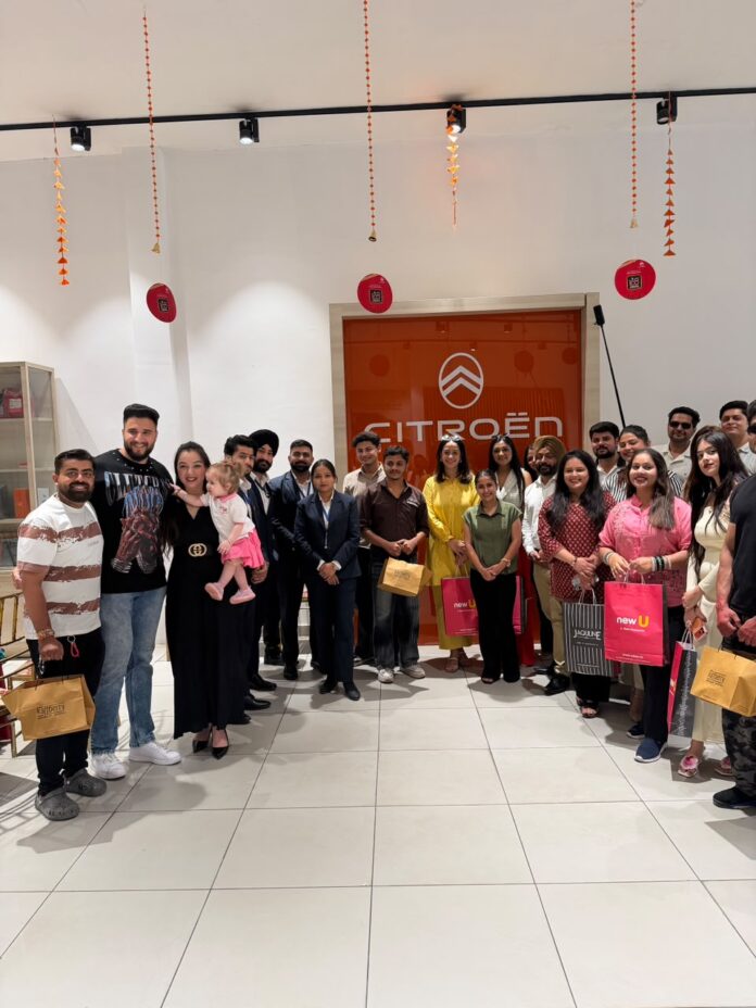 Citroën Jammu dealership displays festive offers on vehicles